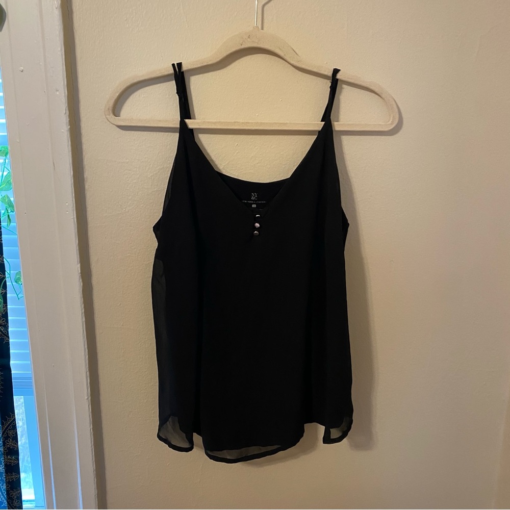 New York and Company Black Tank